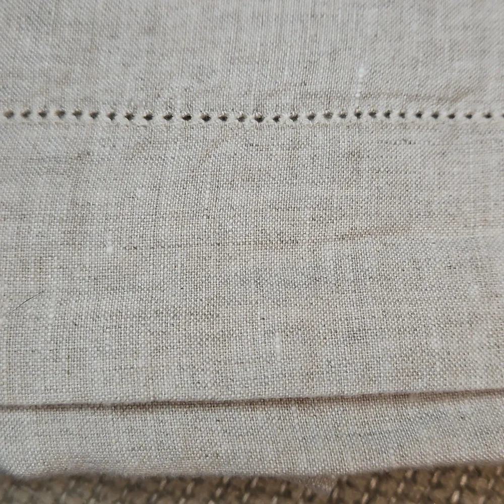Pottery Barn Belgian Flax Linen Sham NEW Euro 26X26